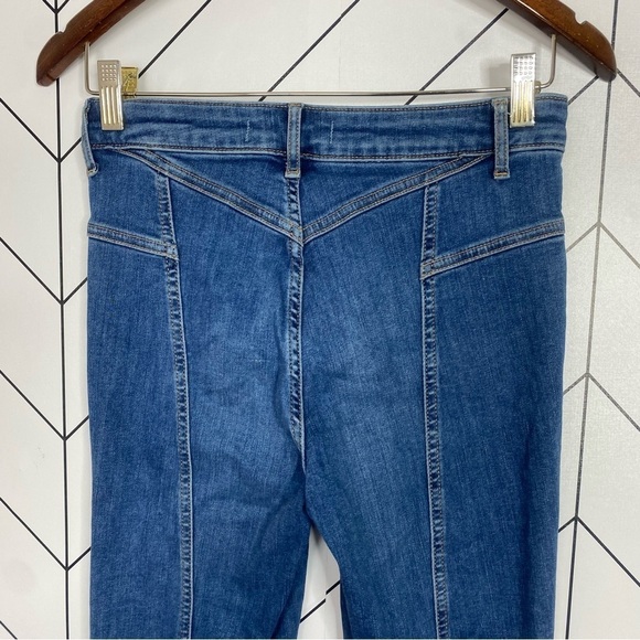 Free People We The Free Women's Blue Denim Jeans - Picture 8 of 8